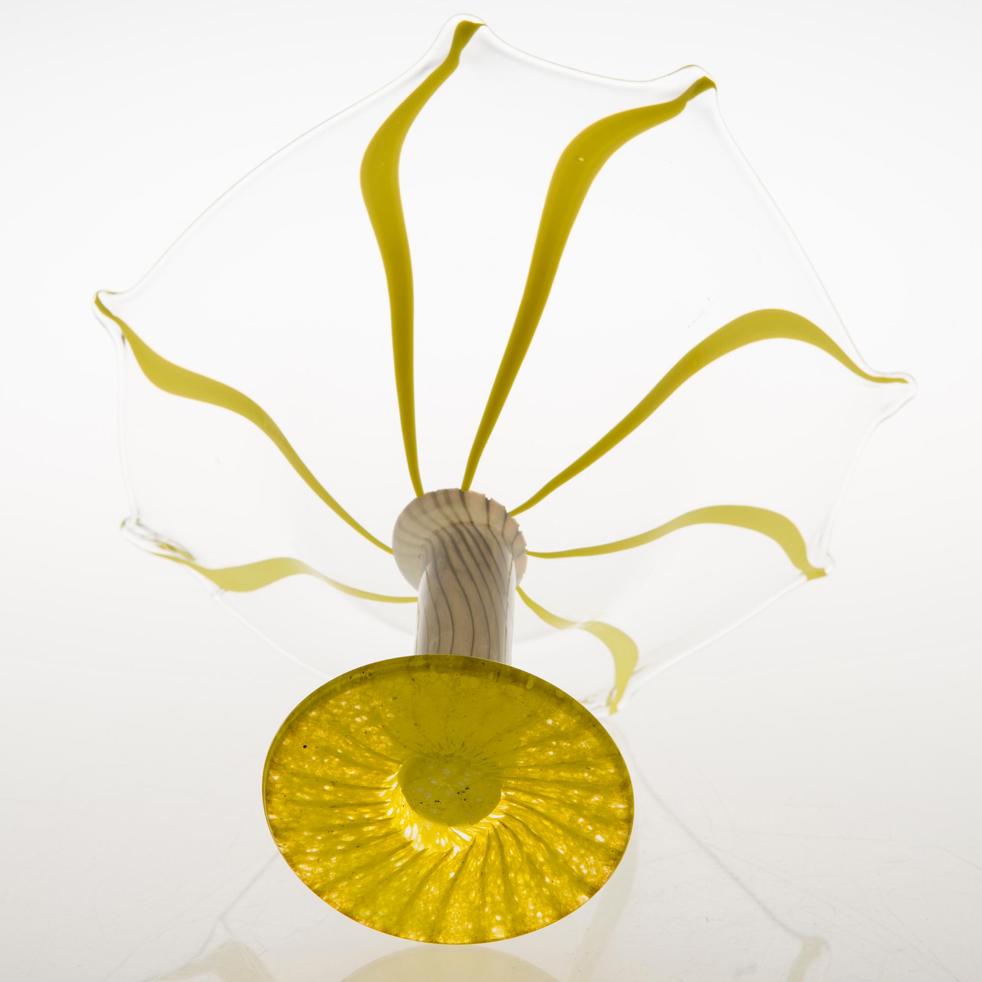 TIINA NORDSTRÖM, taidelasi, "Avoin", signeerattu Tiina Nordström Nuutajärvi 1996.