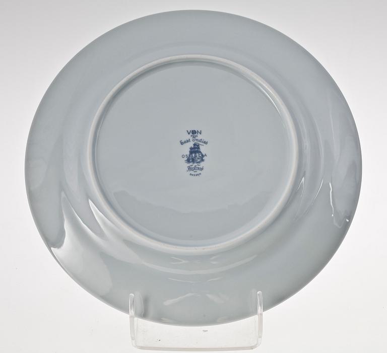 MAT- TE- SAMT KAFFESERVISDELAR, 97 st, porslin, "Ostindia", Rörstrand.