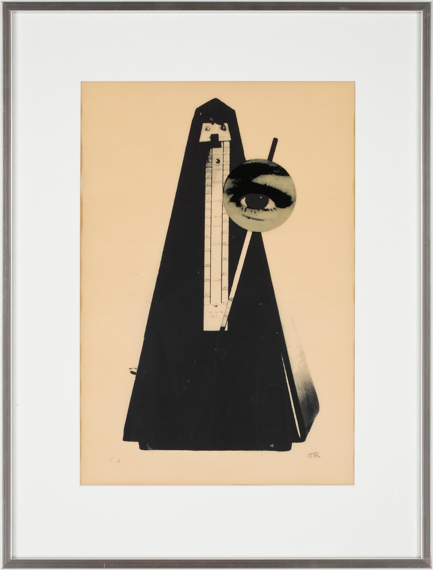 Man Ray, "Metronome  (Objet indestructible)".