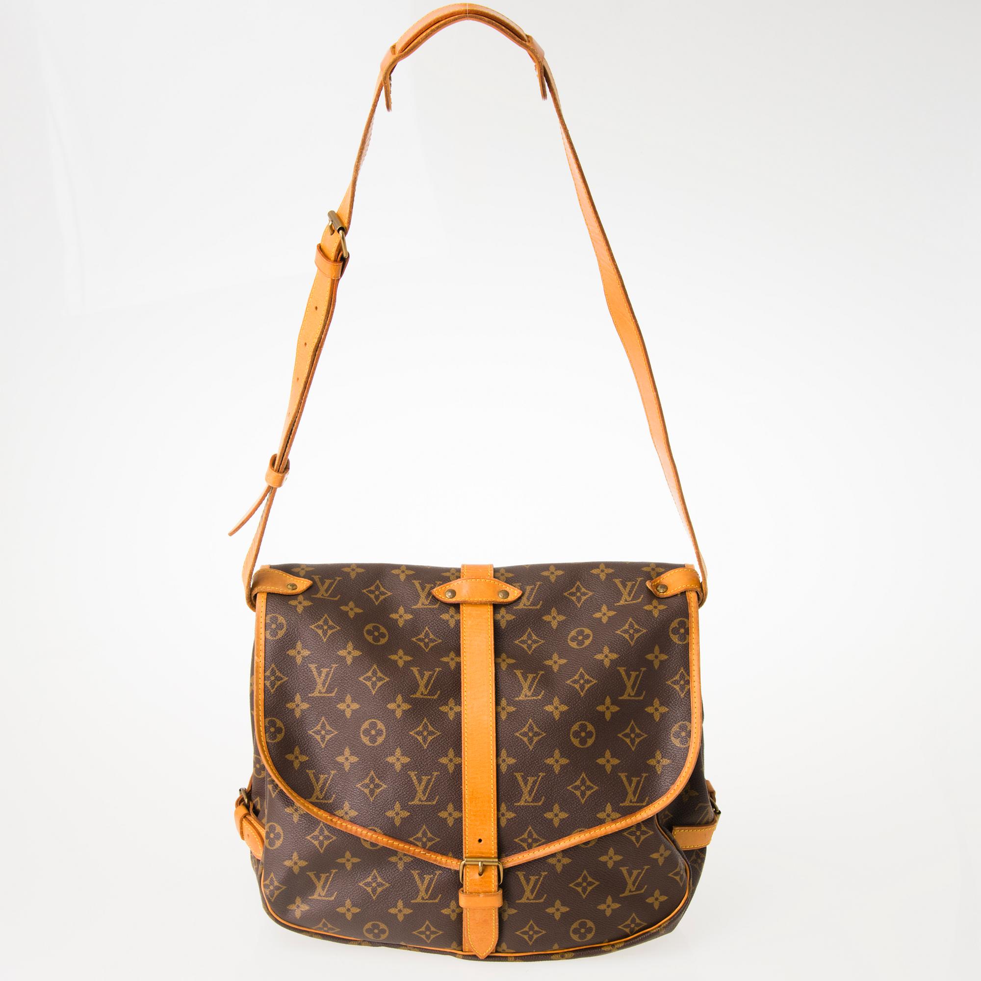 Louis vuitton monogram canvas saumur 35 shop
