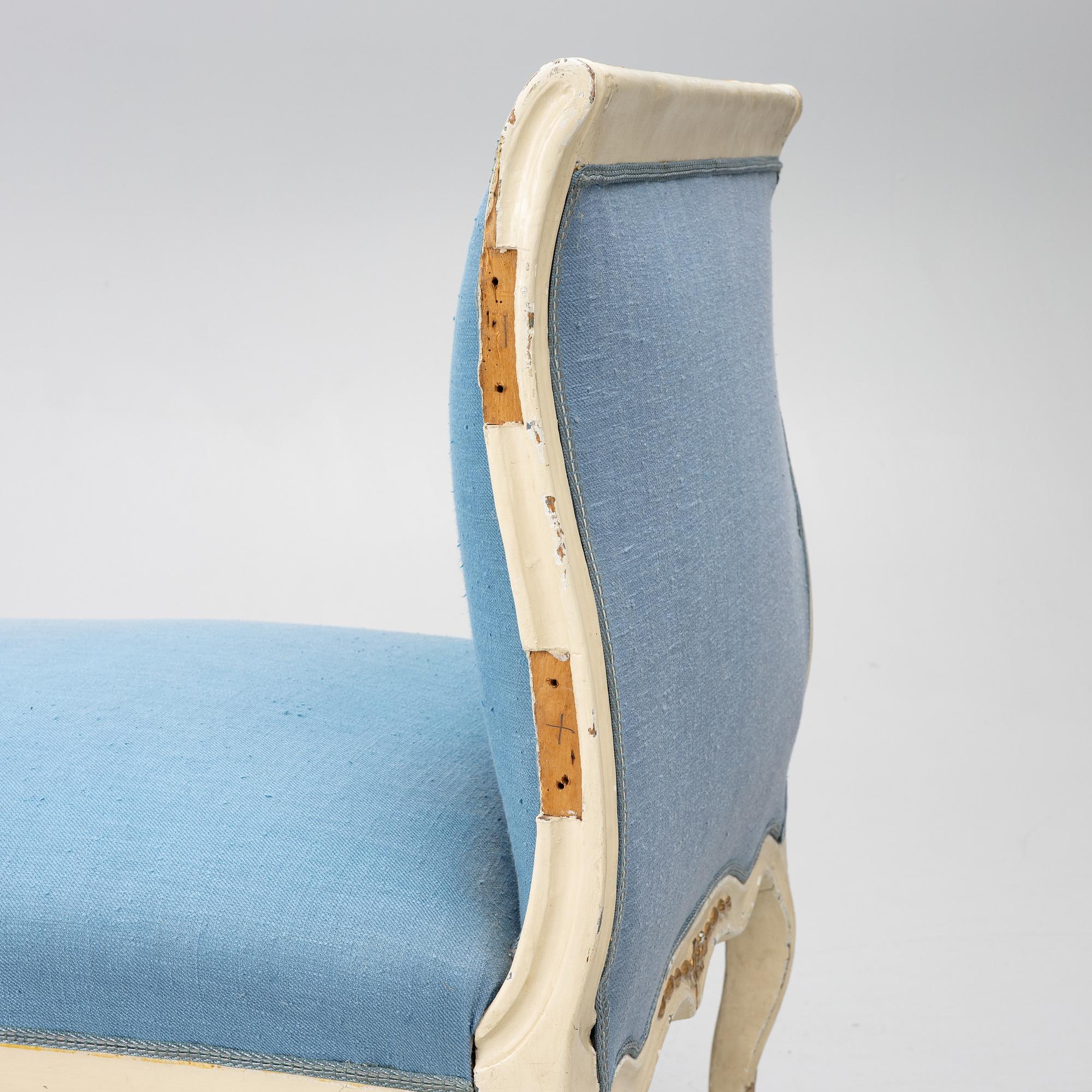 Bankettsoffa, Rokoko, 1700-tal.