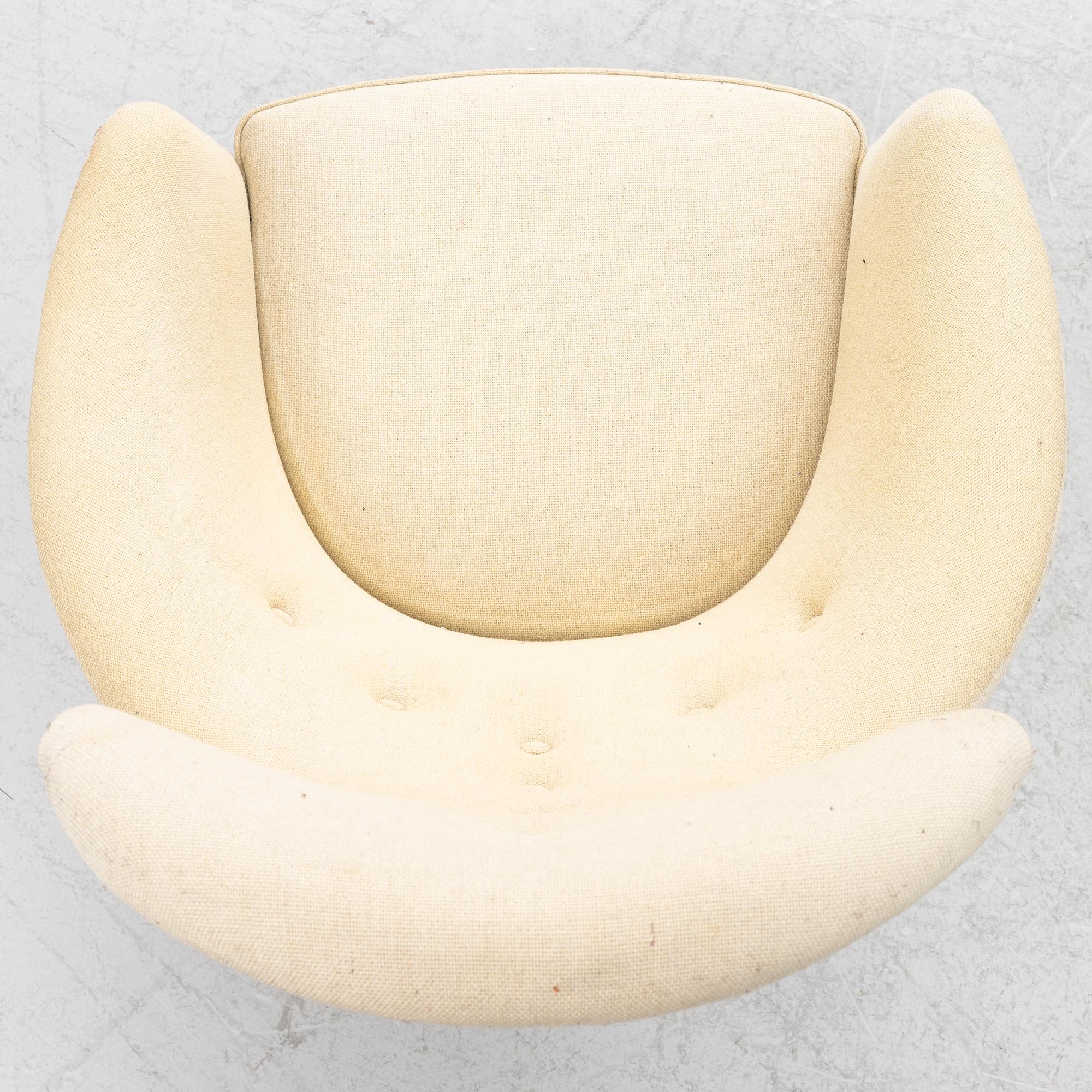 Kerstin Hörlin Holmqvist, armchair, "Stora Eva" from the series "Paradiset", Triva, Nordiska Kompaniet, mid-20th century.