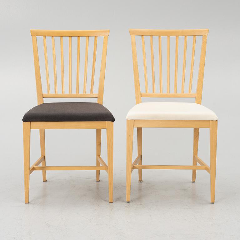 Carl Malmsten, matgrupp, 9 delar, "Vardags", Stolab, 2013.