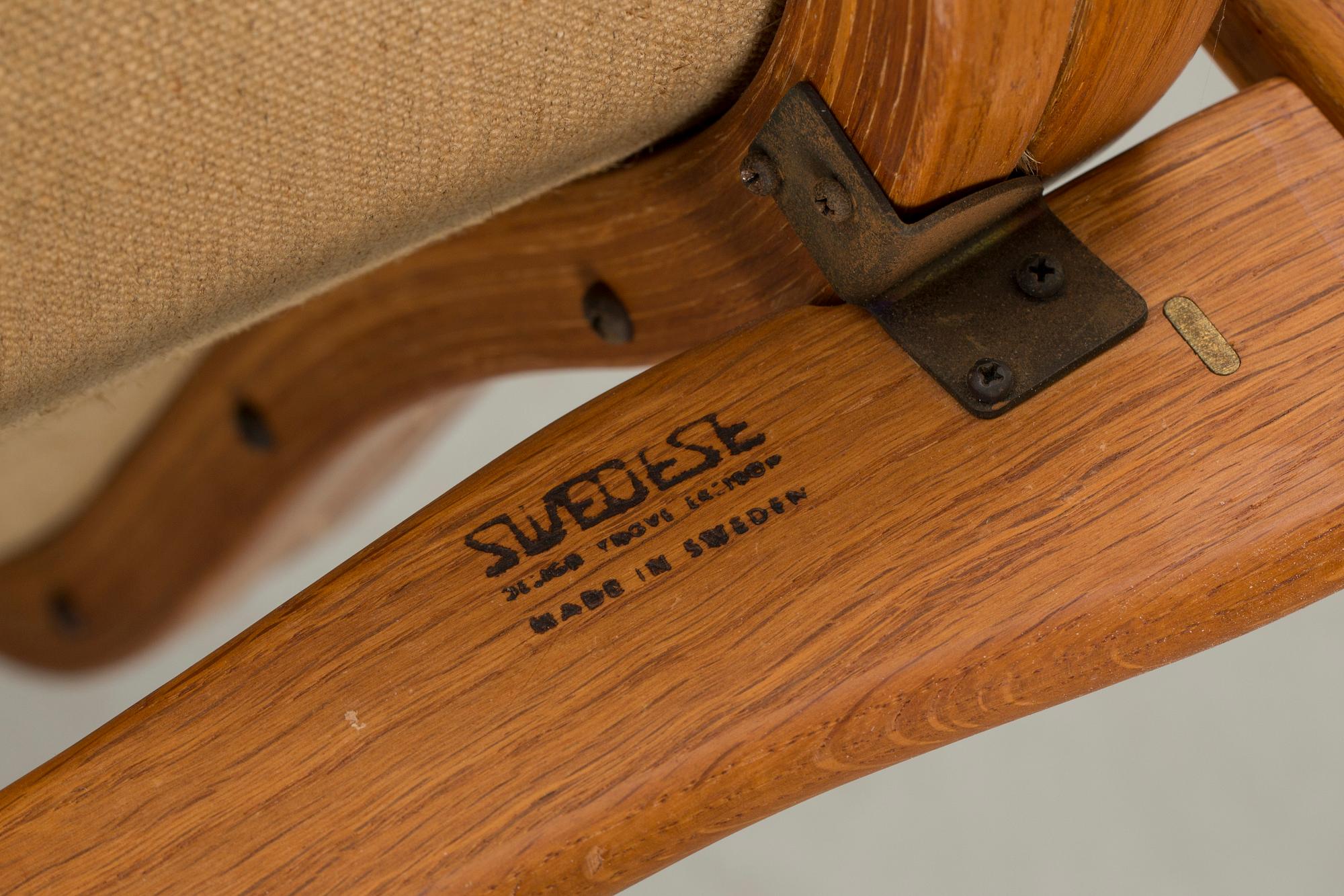 FÅTÖLJER, ett par, "Lamino", Yngve Ekström, Swedese.