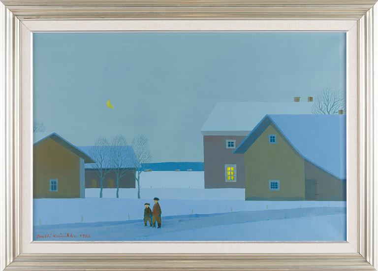 Pentti Koivikko, Vintrig bylandskap.