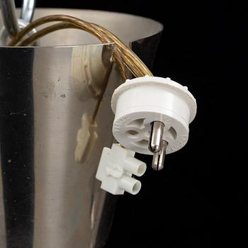 A glass ceiling lamp, second half of the 20th century.