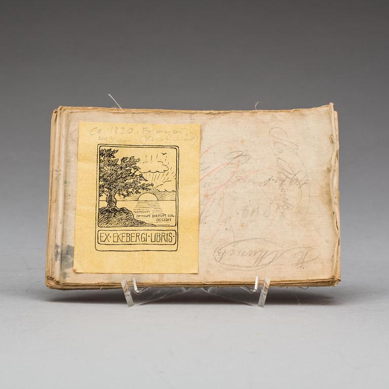 HÄFTE, KORSRIDDARNAS HISTORIELÄNGD, gravyr, 1800-talets första del.