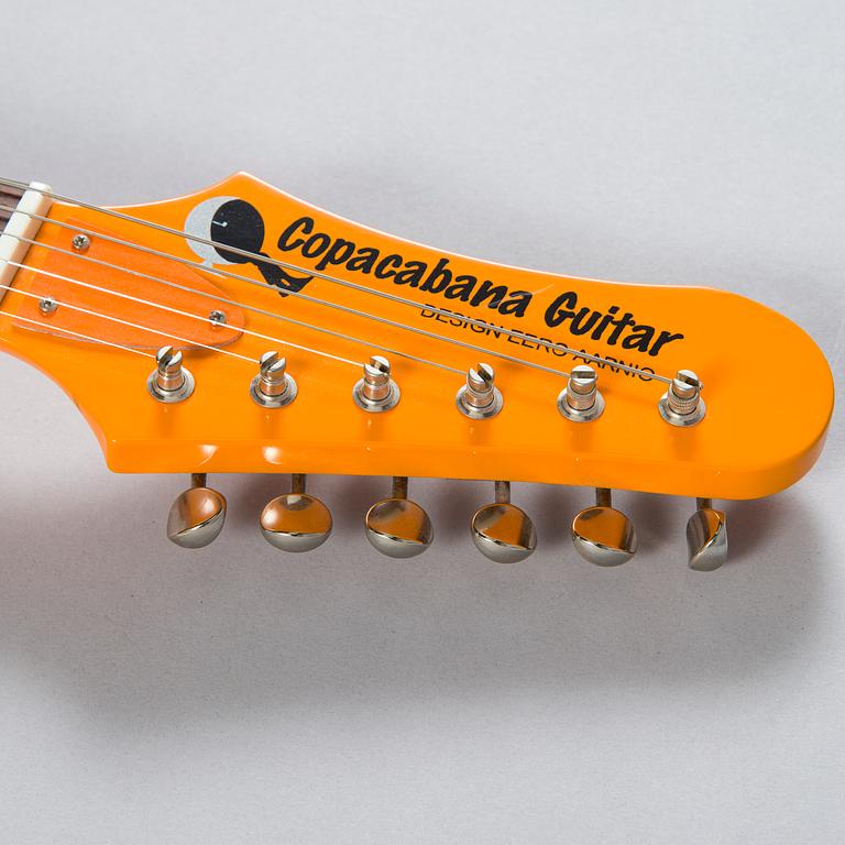 Eero Aarnio, kitara, " Copacabana Guitar", signeerattu Eero Aarnio, Lottonen Guitars, 2006.