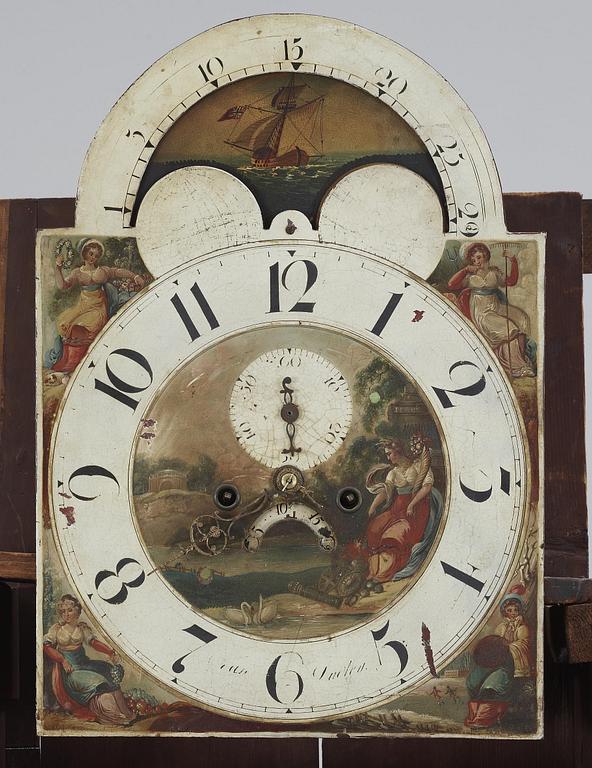 GOLVUR, nygotik, England, omkring 1800-talets mitt.