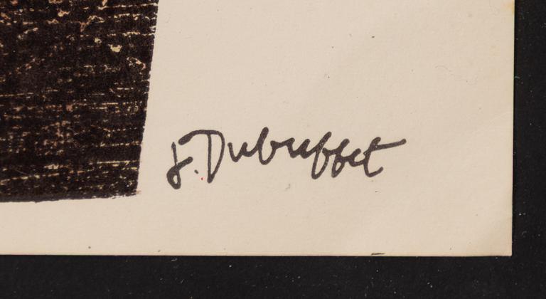 Jean Dubuffet, efter, "Le Guerrier".