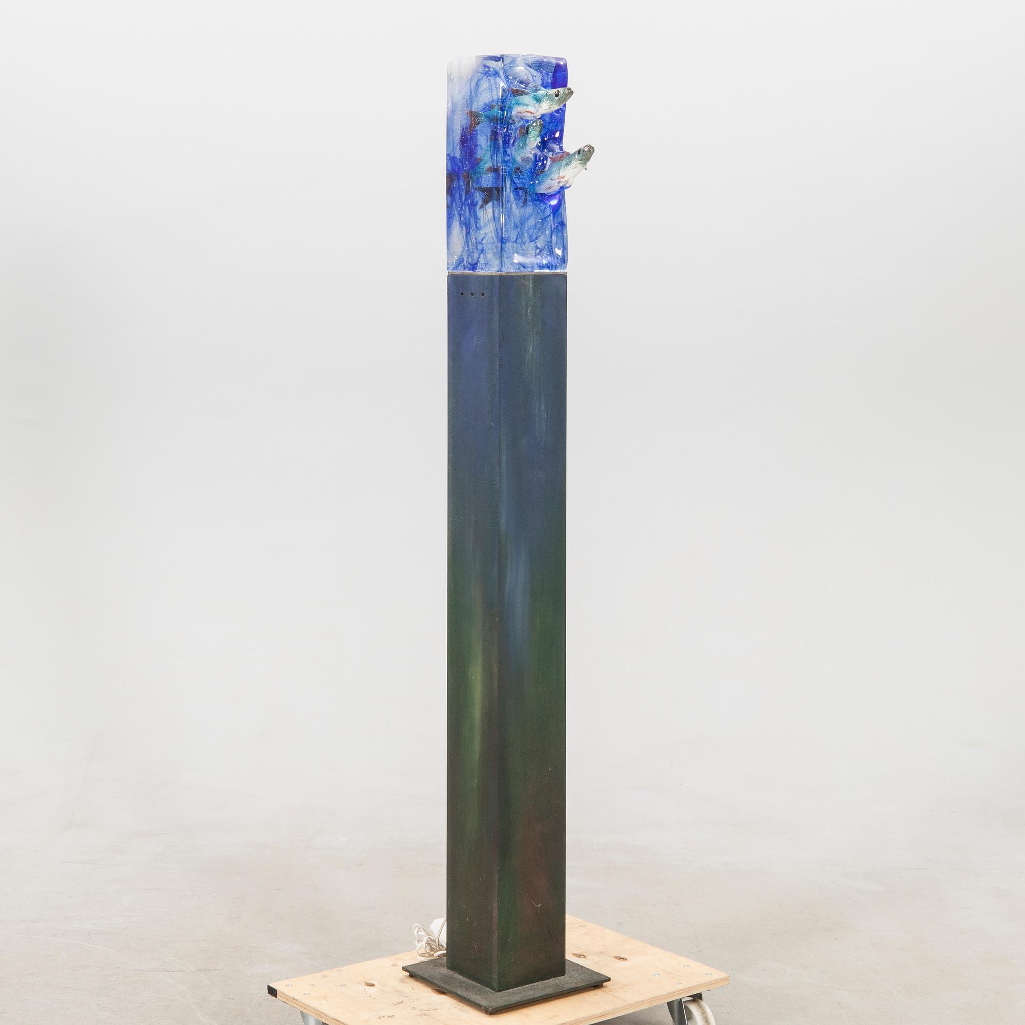 Kjell Engman, skulptur, signerad  Kosta Boda Unique.