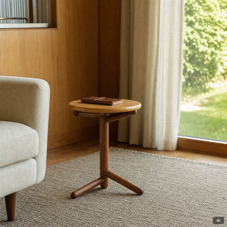 A side table, second half of the 20th century.