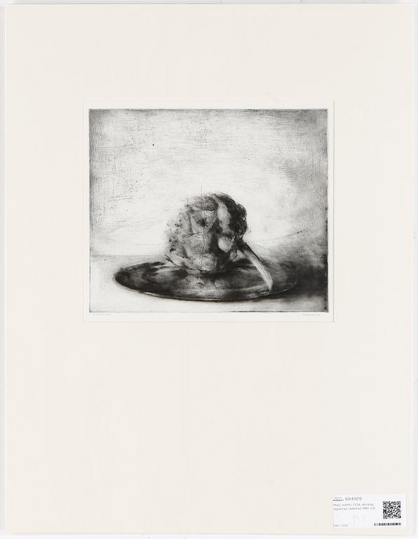 MAC HAMILTON, etsning, signerad, daterad 1981.