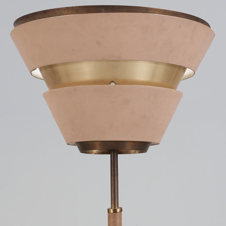 OKÄND FORMGIVARE, möjligen en skiss av Alvar Aalto tänkt för Valaistustyö, golvlampa 1950-tal.