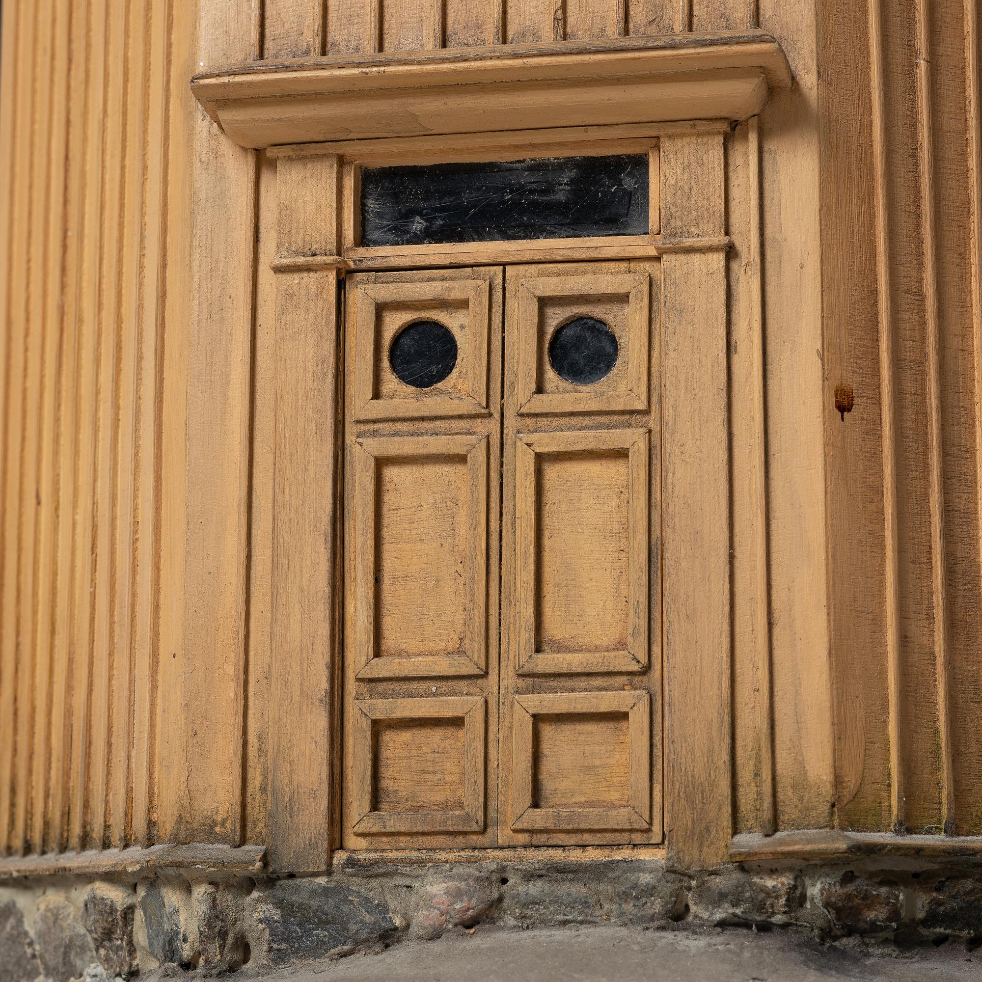 Göran Josephzohn, house model, depicting Wittrock's tower, Djurgården, Stockholm.