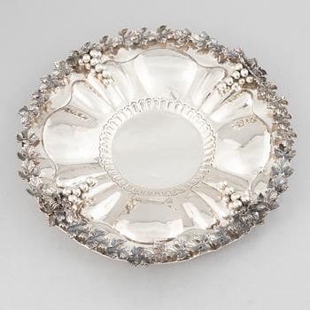 Praktfat, silver, 1900-tal.
