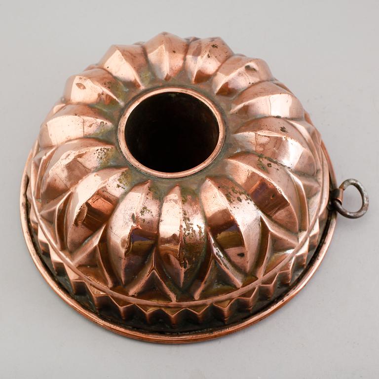 ALADÅBFORM, koppar, 1800-tal.