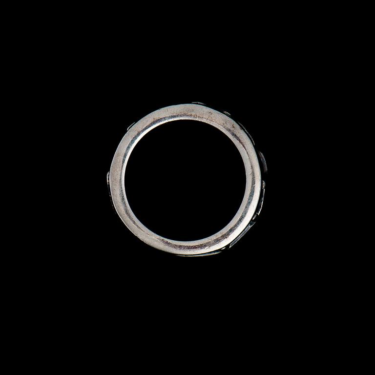 RING, Efva Attling, silver.