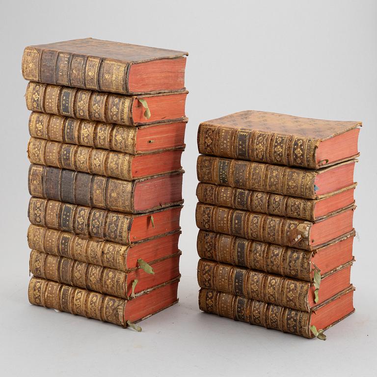 Histoire de L’Academie Royale des Inscriptions et Belles Lettres depuis son establissement jusqu’a présent. 35 volumes.