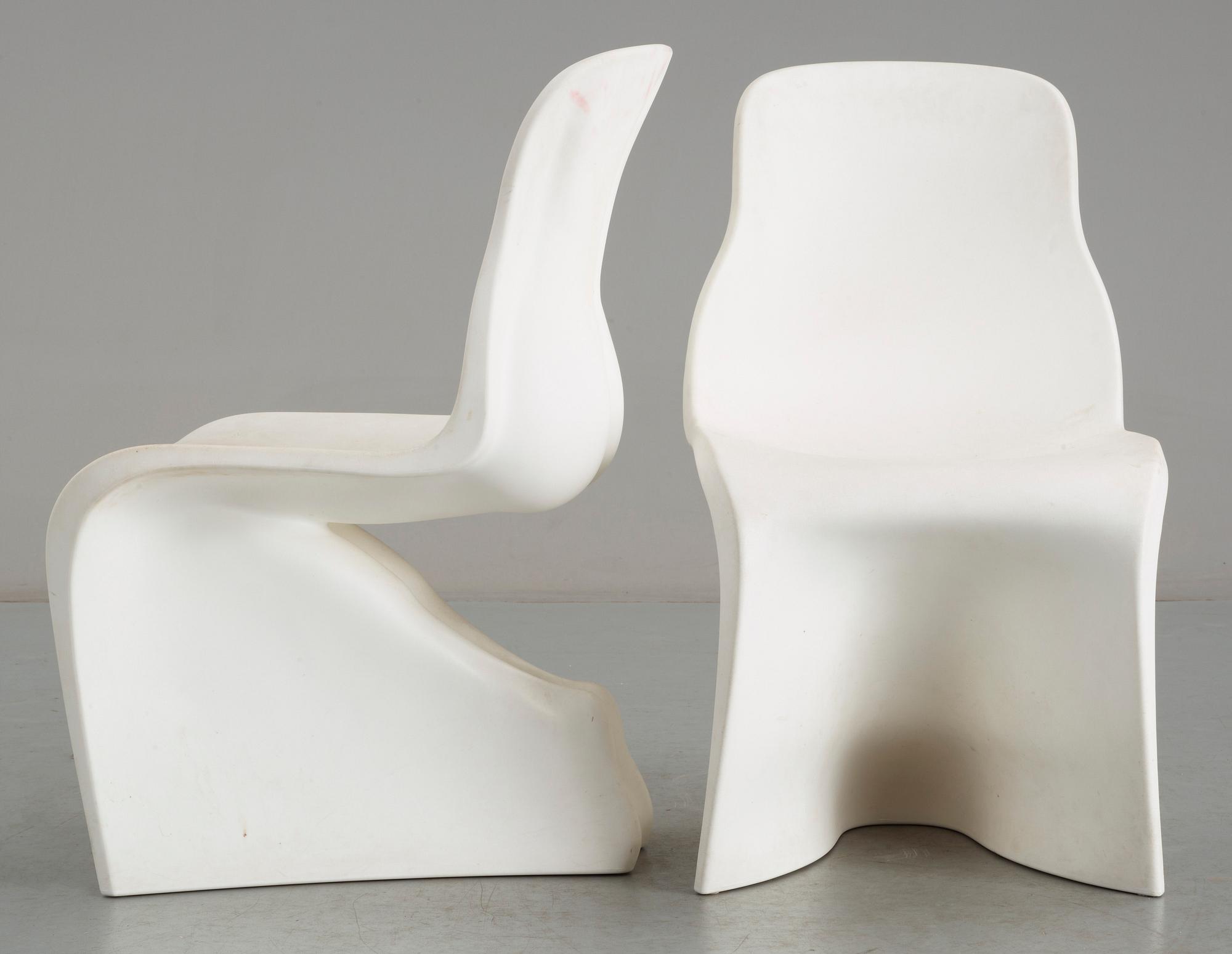 STOLAR, ett par. Design Fabio Novembre, 1900-tal.