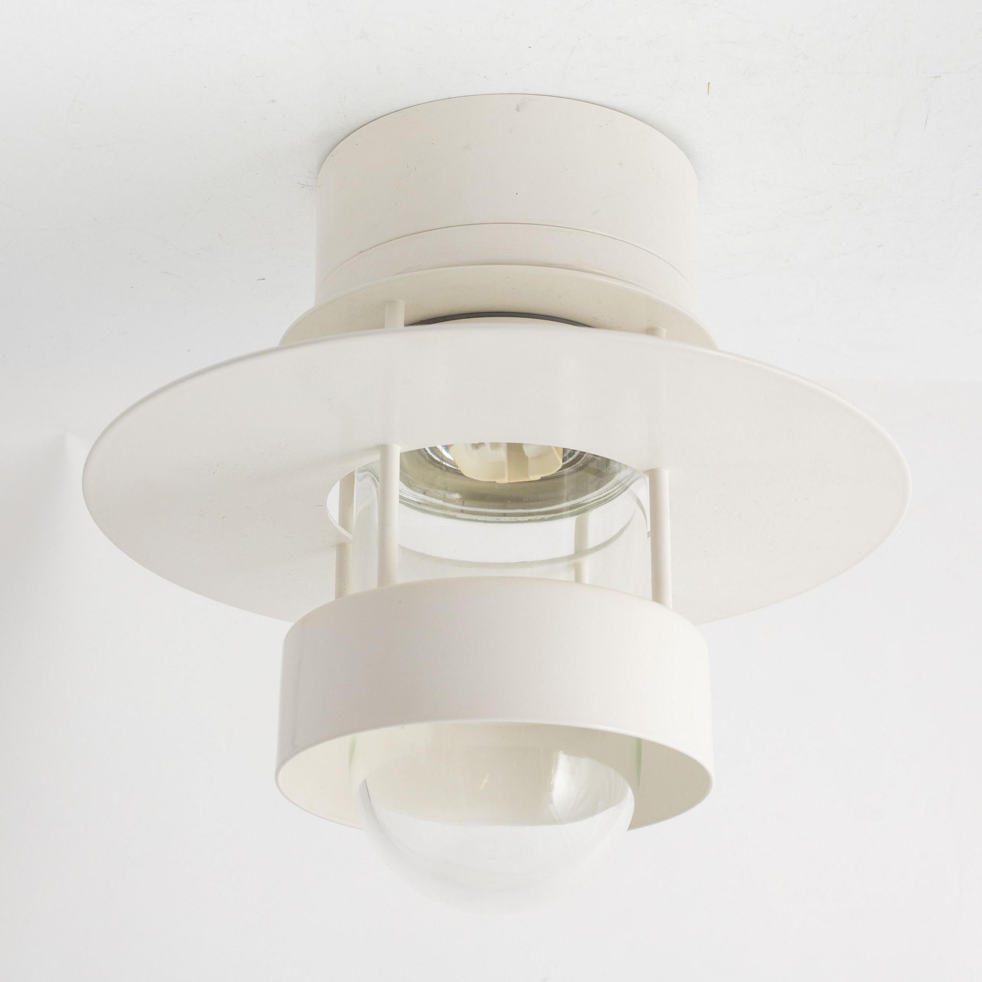 Jens Møller-Jensen, taklampor, ett par, "Albertslund", Louis Poulsen, Danmark.