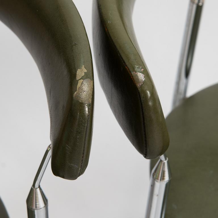 Jan Lunde Knudsen, Four 1960's armchairs for Karl Sørlie & sønner.