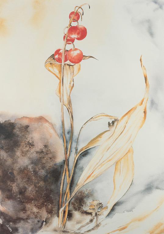 TELLO ANTTILA, print, 2 pieces, signed and dated -84.