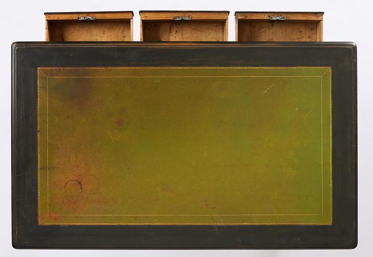 A Swedish rococo writings desk in the manner of C. Linning, Stockholm,l later part 18th century.
