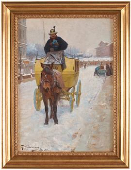 Gustaf Ankarcrona, Mail coachman.