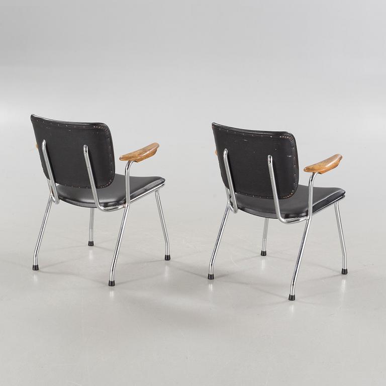 A set of office furniture by Lindqvist Verkstad AB.