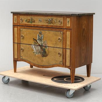 CHEST OF DRAWERS, gustavian style, mid 20th century.