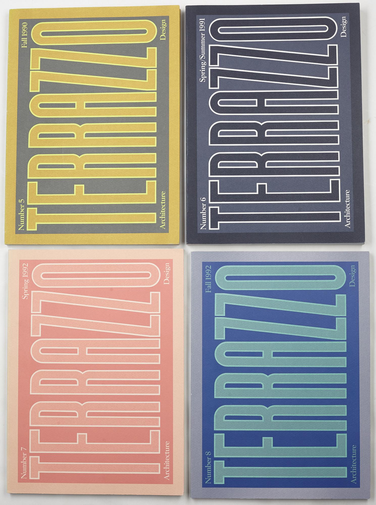 Terrazzo magazine, issues 1-10, 1988-1995.