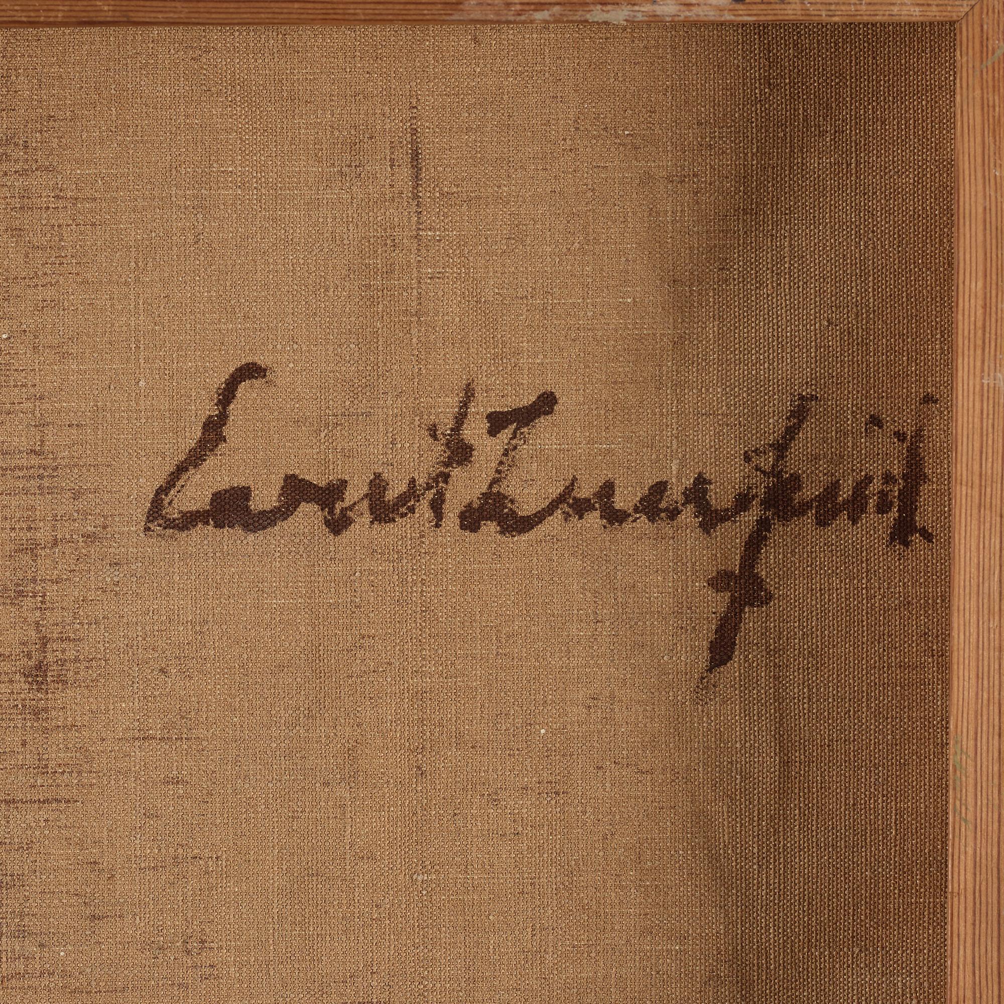 Evert Lundquist, From the artist's studio.