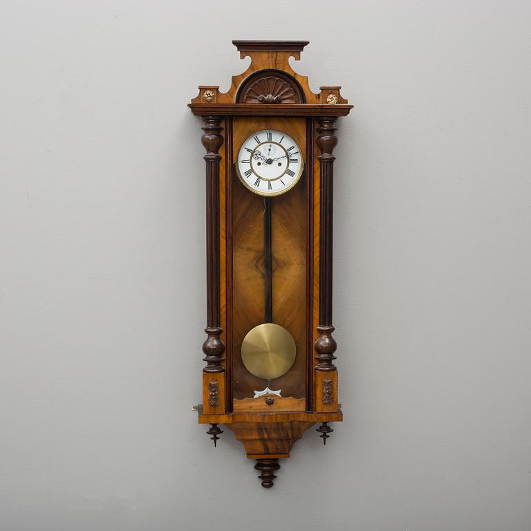 LODREGULATOR/VÄGGPENDYL, nyrenässans, 1800-talets slut.