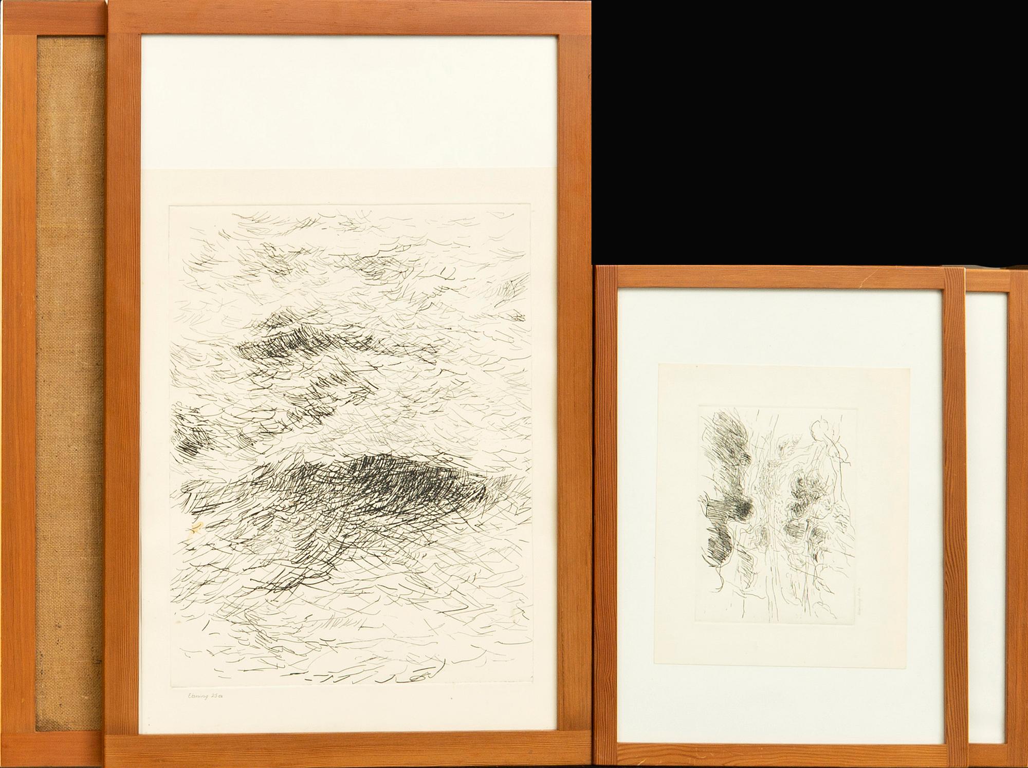 Børge Mogensen, Ramar, 4 st, oregon pine, 1960-tal.