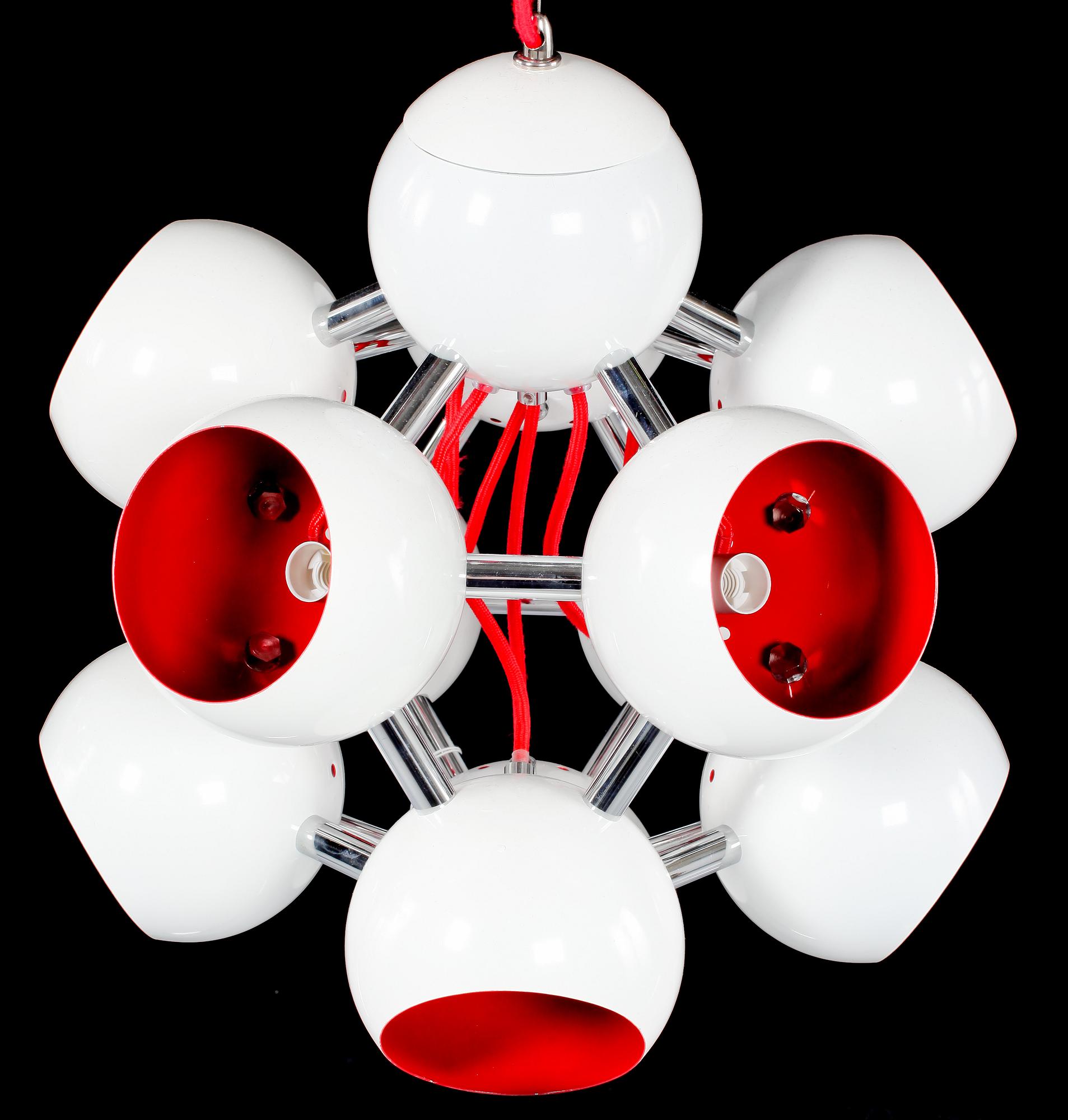 TAKLAMPA, "Spazio", by Rydéns, 2000-tal. Höjd 52 cm.