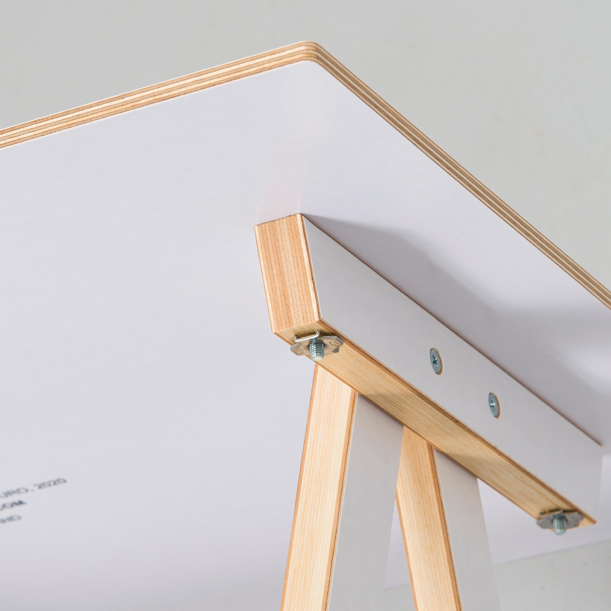 Yrjö Kukkapuro, Children's furniture, two 'Moomin S chairs'  and a table collaboration with Modeo and Moomin Characters.