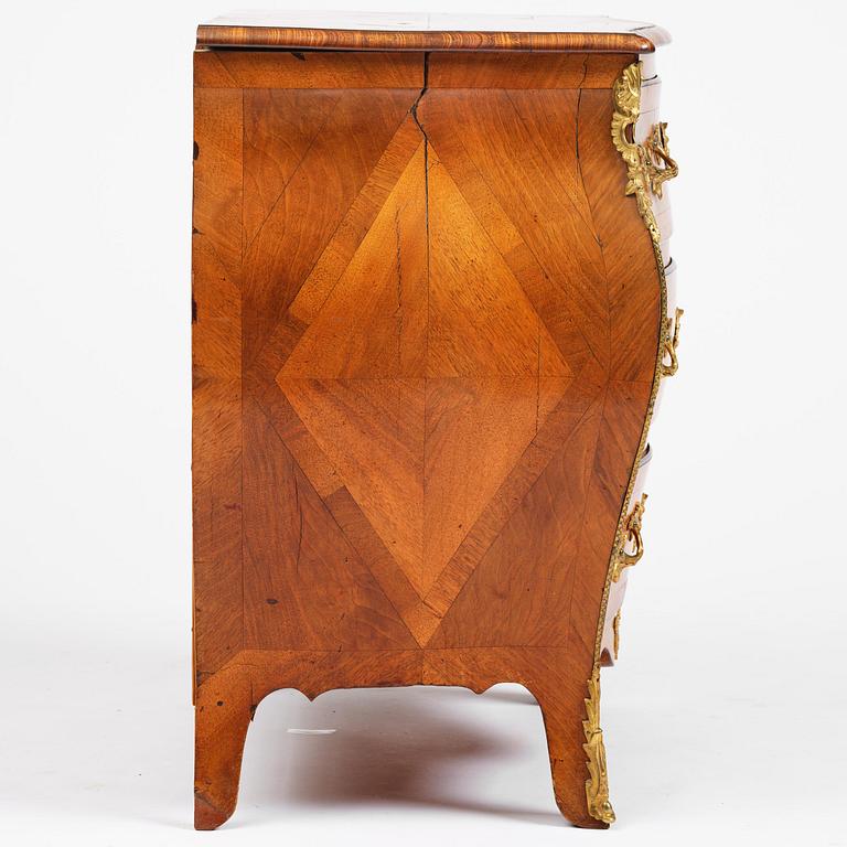 Byrå, Stockholmsarbete, 1700-talets senare del, Rokoko.