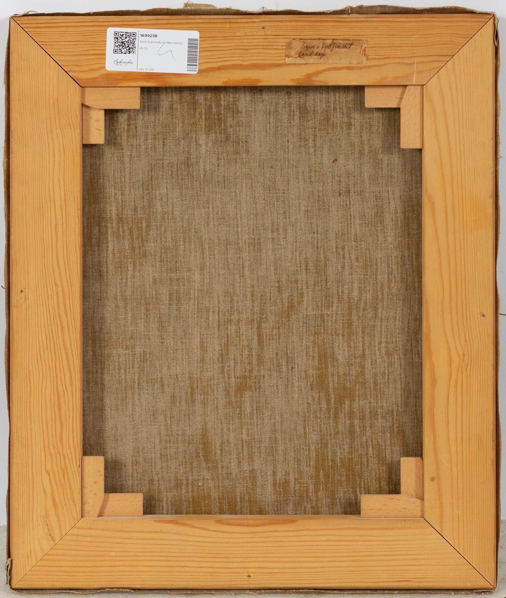 Bertil Bull Hedlund, "Figurer i Sydfranskt landskap".