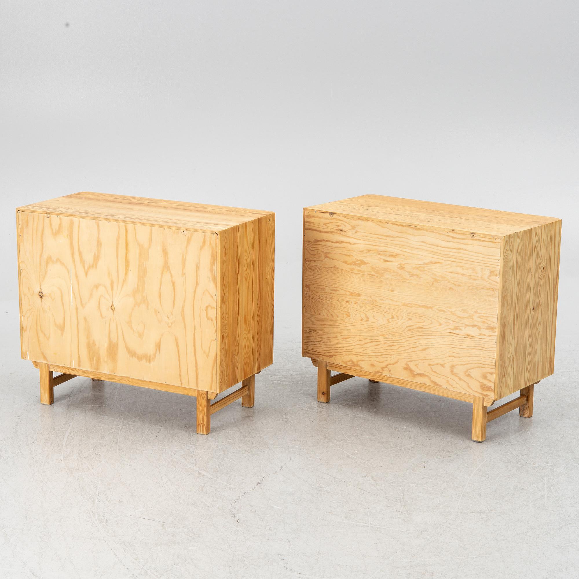 Göran Malmvall, skåp, ett par, "821", Svensk Fur.