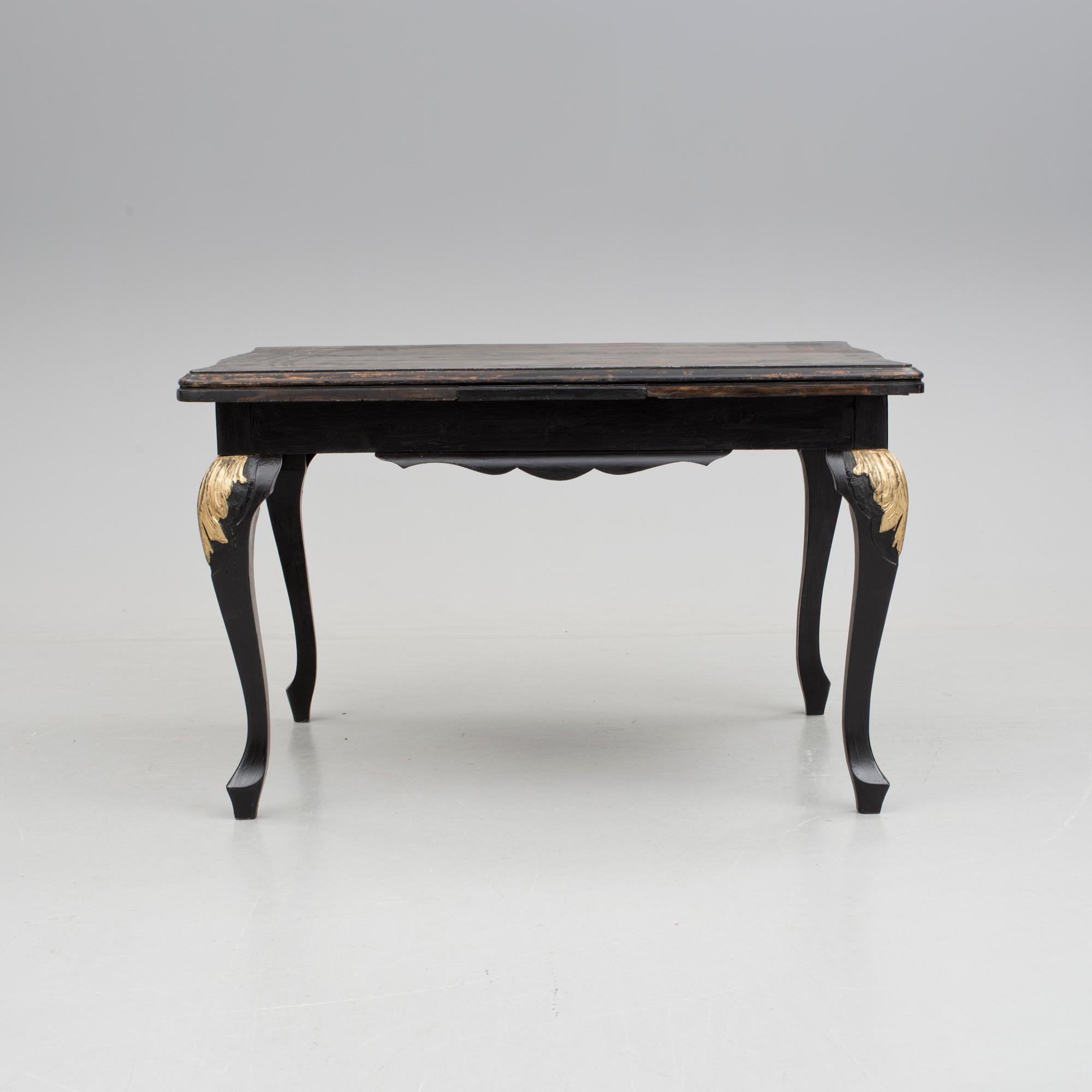 MATBORD, barockstil, omkring sekelskiftet 1900.
