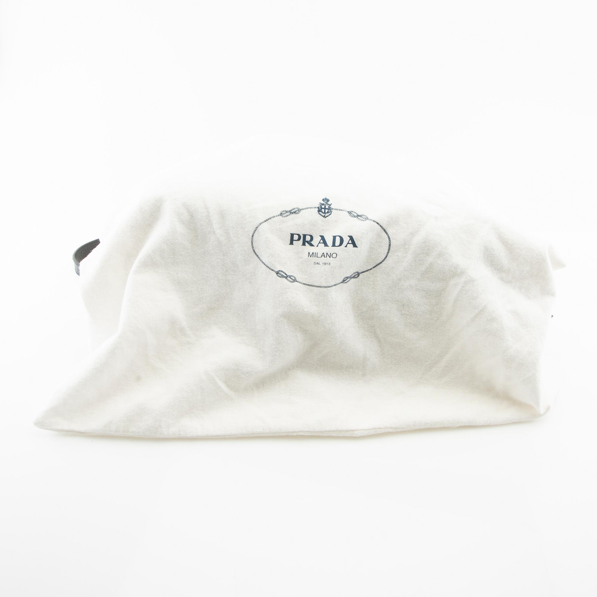 Prada, Väska "Cervo Patch Bauletto Fringe Bag".