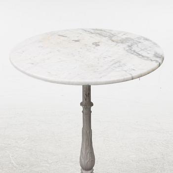 A café table, Byarums Bruk, Vaggeryd, contemporary production.