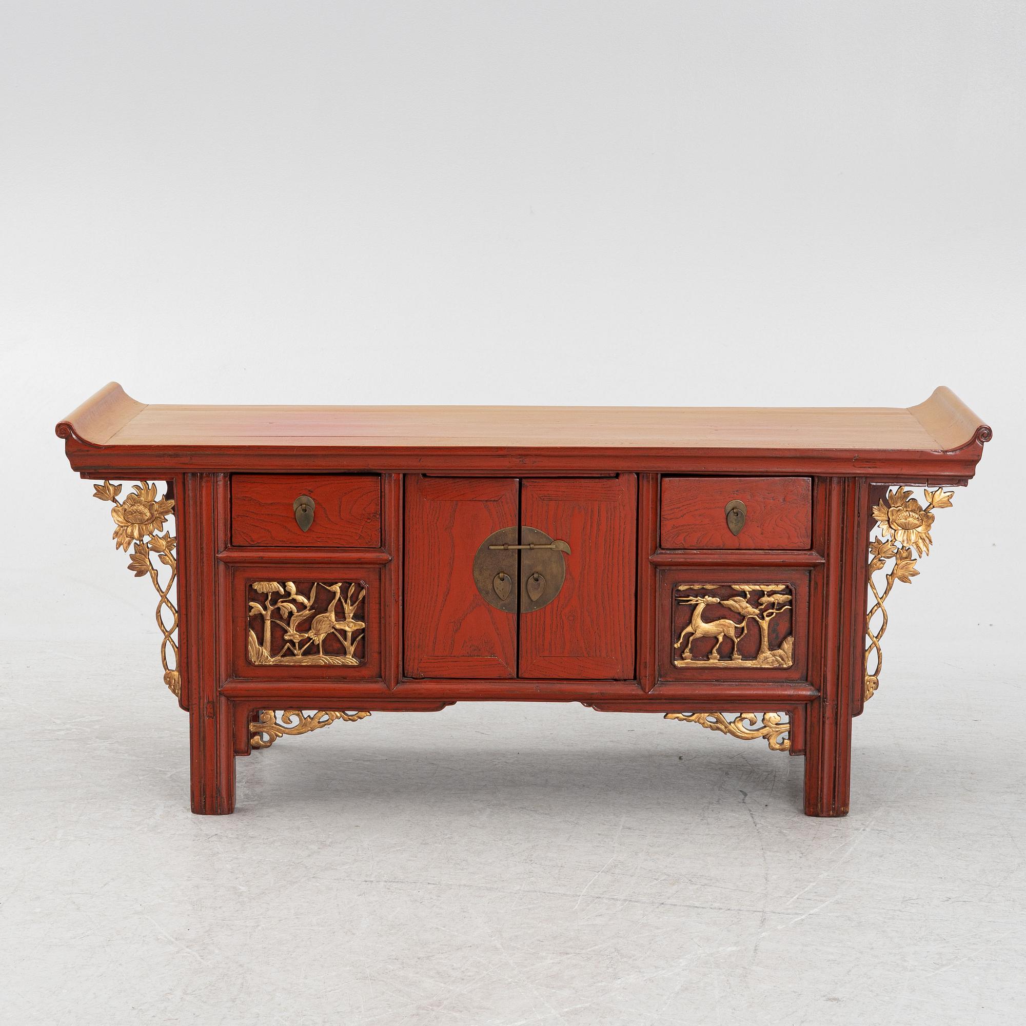 A Chinese sideboard, 20th Century.