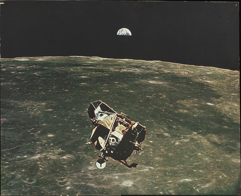 HASSELBLAD / NASA, PHOTO REPRODUCTION, 3 pcs, 1960s.