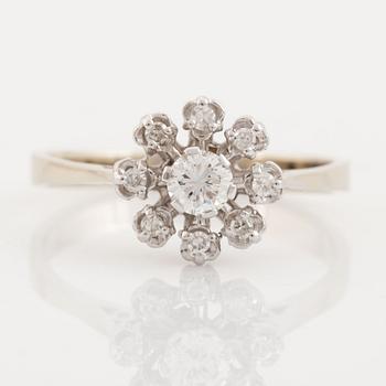 Diamond ring.