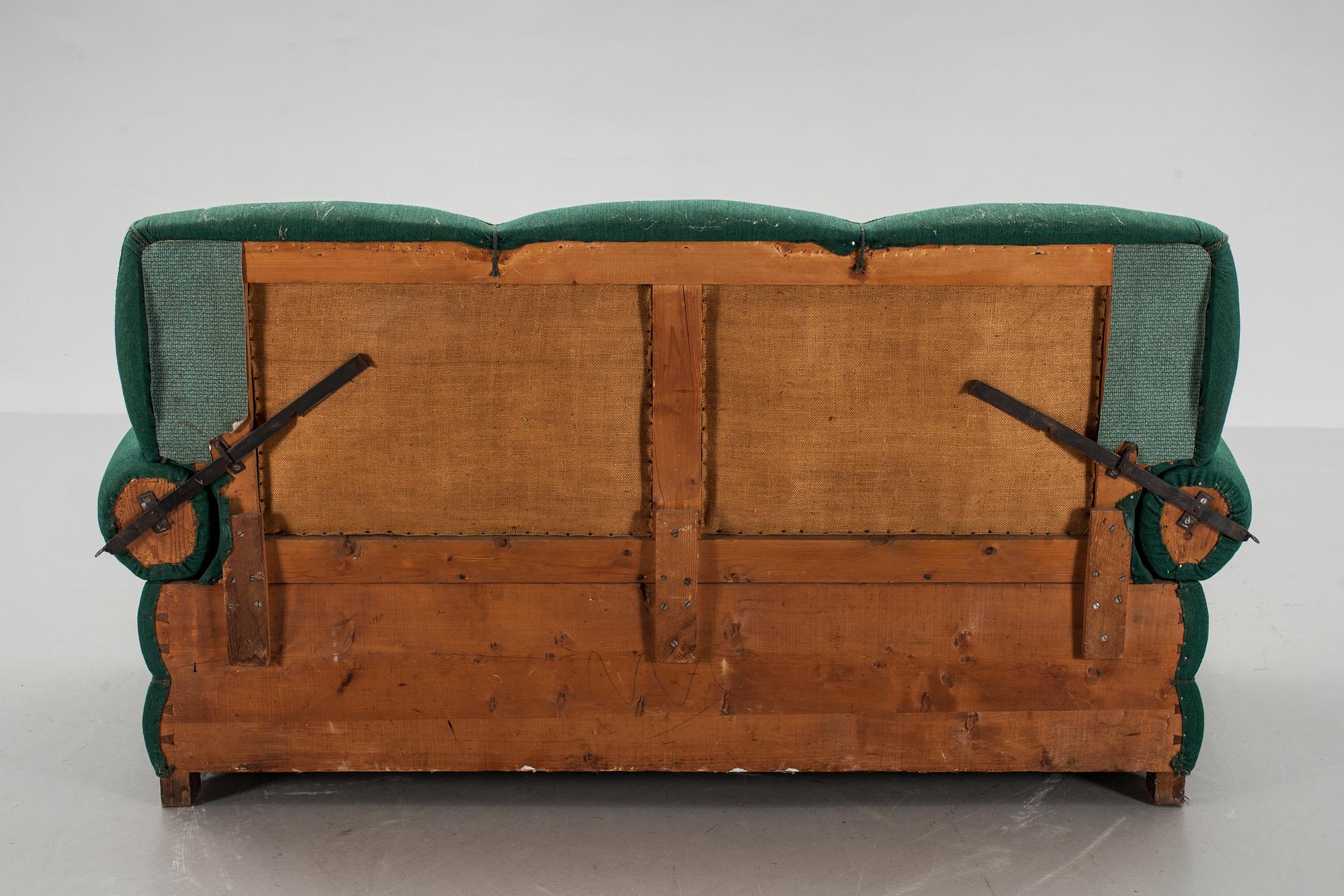 BÄDDSOFFA, 1900-talets första hälft.