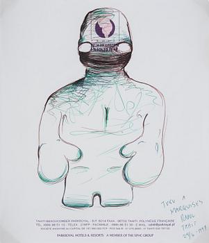 388. Bjarne Melgaard, ”Marquisen”.