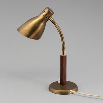 SKRIVBORDSLAMPA. Böhlmarks. 1960-tal.