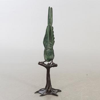 SKULPTUR 1900-tal kallmålad brons.